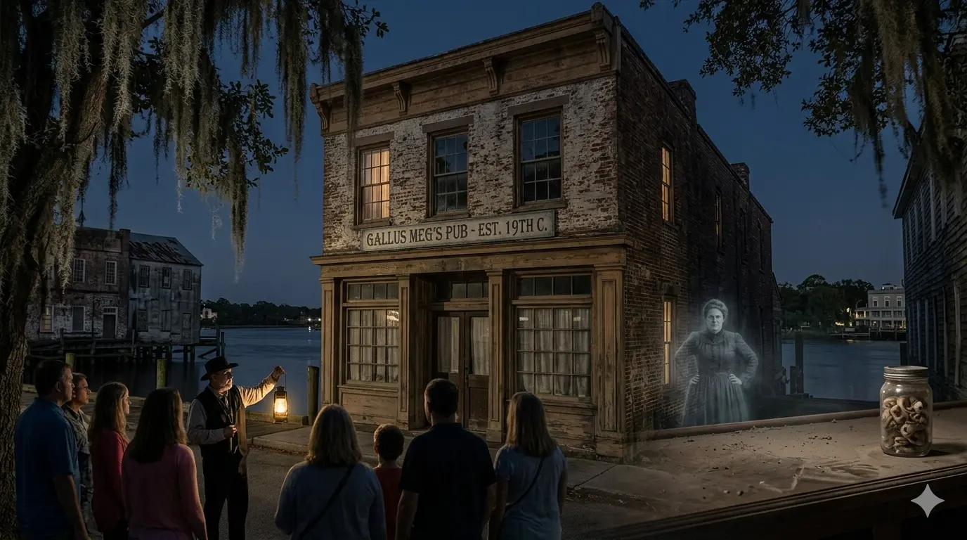 Gallus Meg's - Notorious Haunted Waterfront Location