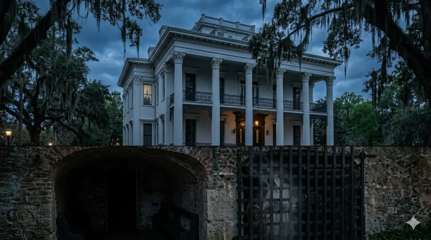 The Burgwin-Wright House - Built over the colonial jail