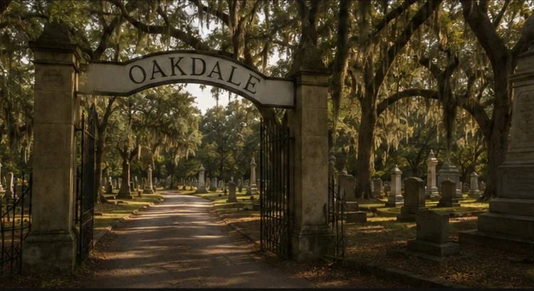 Oakdale Cemetery Wilmington NC historic graves and entrance