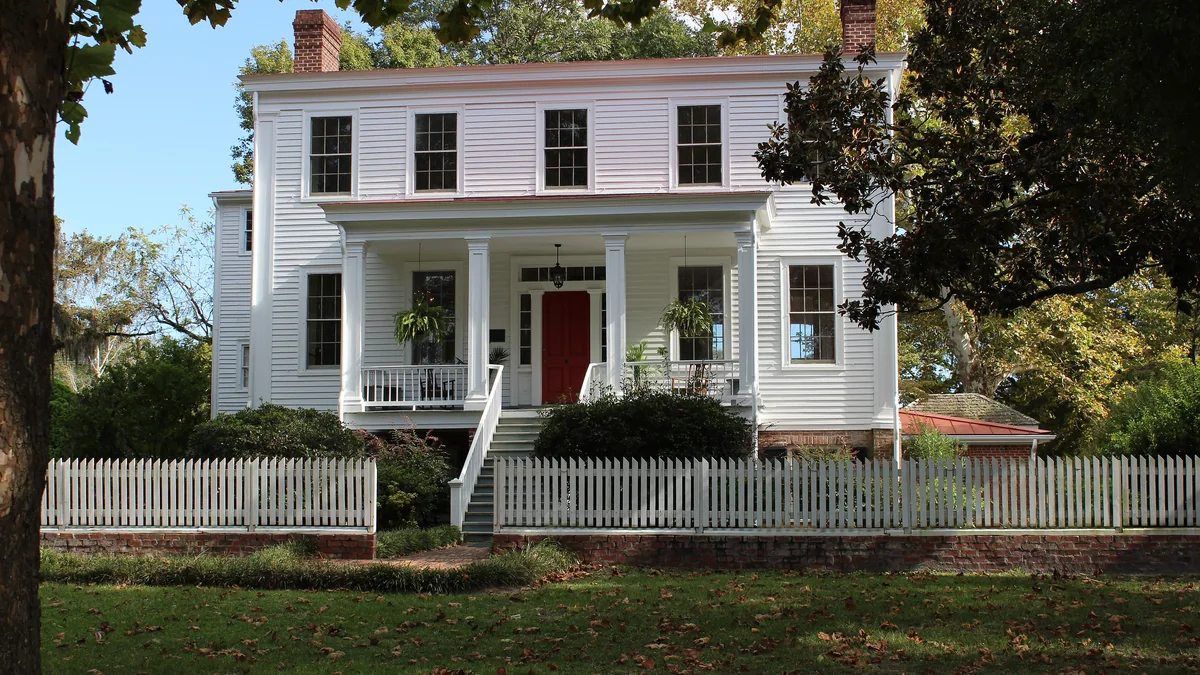 Poplar Grove manor house near Wilmington, North Carolina