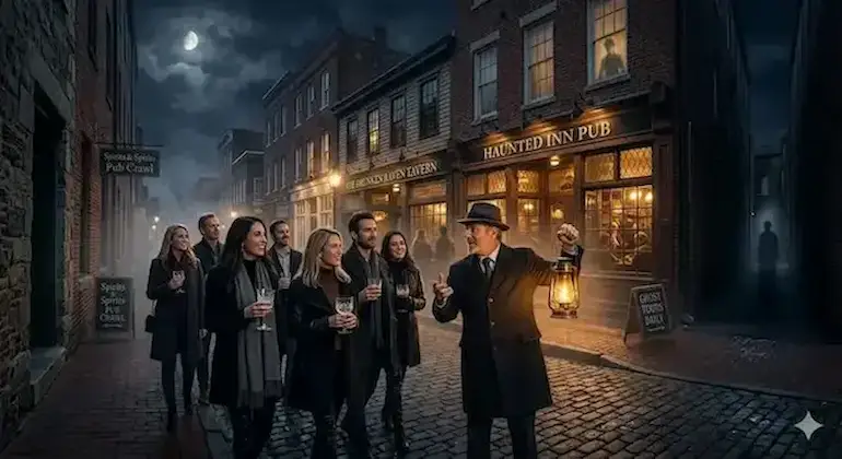 Wilmington Haunted Pub Crawl - Spirits and Spirits tour
