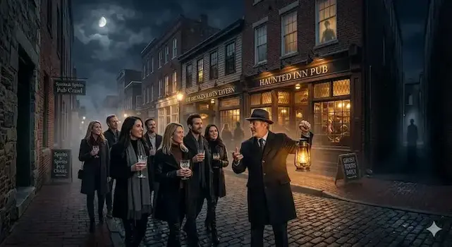 Wilmington Haunted Pub Crawl - Spirits and Spirits tour
